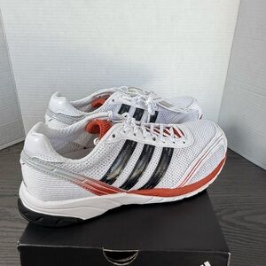 NWT Adidas Adizero Adios OG White Sneakers ..Size 7 Men, 8 Women